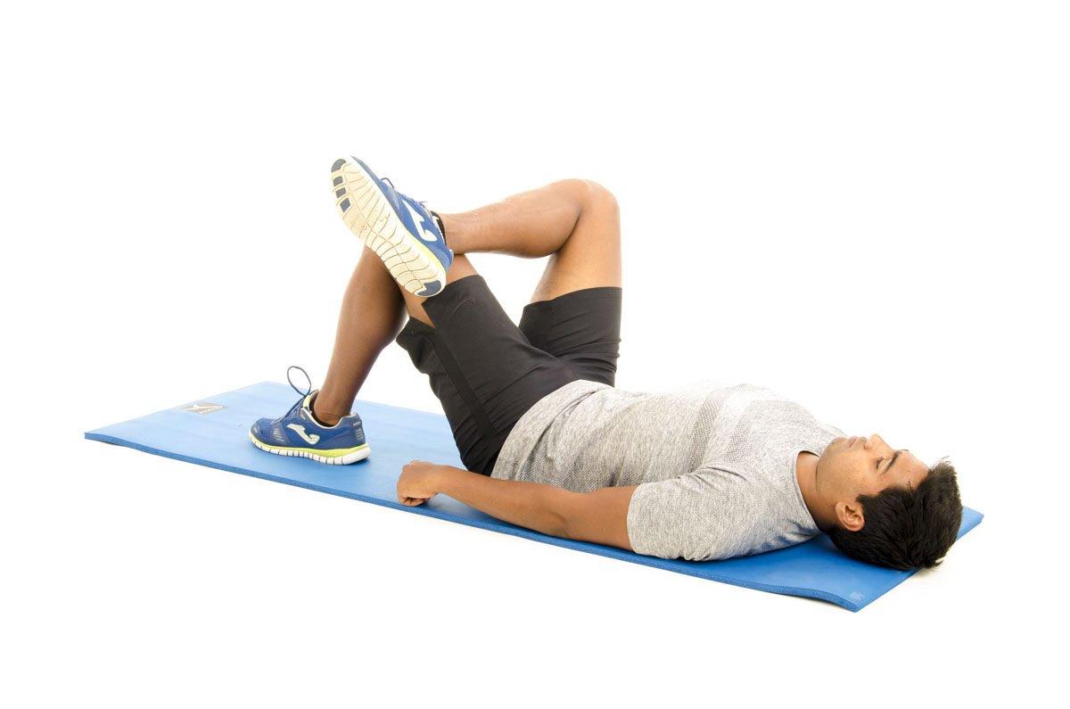 Supine Piriformis Stretch - Vissco Healthcare Private Limited.